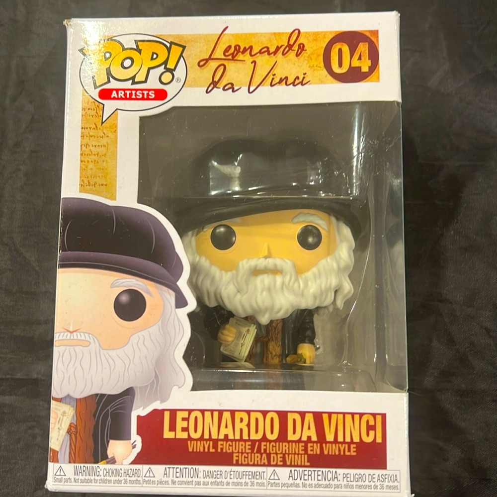 Leonardo Da Vinci Pop Funko